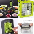 16in1 Vegetable Chopper Veggie Slicer with Box and Accessories. 
