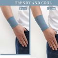 Elastic Wrist Cover Unisex Outdoor Cooling Sleeves Sunscreen Wrist Sports Wristband Cycling Arm Sleeves Ice Silk Sleeves. 
