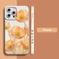 For Xiaomi Redmi Note 12 13 Pro Plus 5G 12S 11 11S 10S Watercolor Flower Plant Phone Case For Redmi 12 13C Shockproof Soft Cover. 