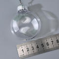 Indoor Christmas Tree Decor Plastic Ball Ornaments Clear Plastic Christmas Balls Oval Christmas Decorations Transparent Disc Ornaments. 