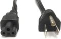 Laptop Power Cable 3 Prong Stragazer Original 3.3 Feet Branded AC Power Cord Genuine Branded. 