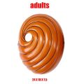 Anime Naruto Akatsuki Uchiha Tobi Obito Mask Ninja Cosplay Prop Adult Kids Halloween Party Accessory. 