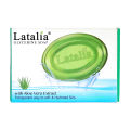 Latalia Glycerine Soap Green With Aloe Vera Extract 80gm. 