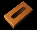 Bamboo Wood Tissue Box. 