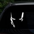 1pc Iron Man Car Stickers Sunscreen for Auto Rear Window Door Auto Body Reflective Waterproof Vinyl Decals Vehicle Decoration. 