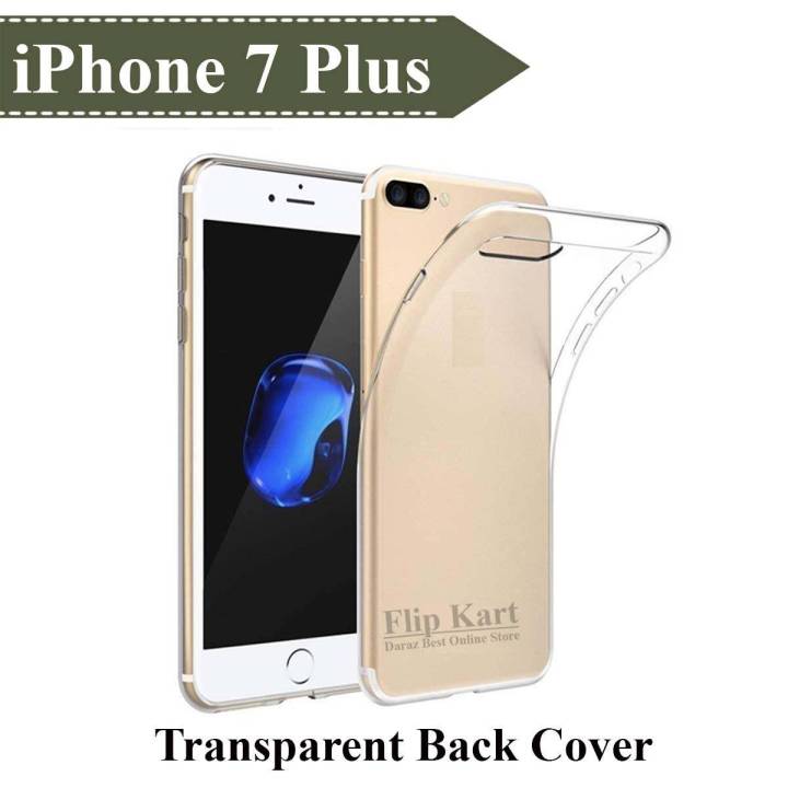 Apple iPhone 7 Plus Back Cover Transparent For iPhone 7+