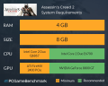 Assassin's Creed 2: Deluxe Edition - Offline Game For PC - Run On 1GB Graphics Card. 