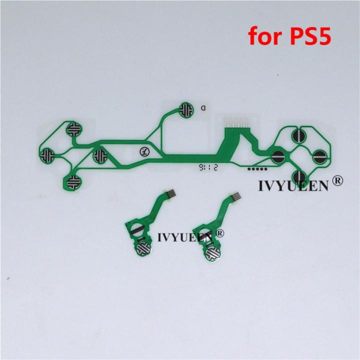 for PS5 PlayStation 4 PS4 Pro Slim Controller Conductive Film Keypad flex Cable for Dualshock 4 Ribbon Circuit Board