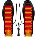 Heated Insoles Electric Foot Warmer USB Heating Pad Shoe Insoles Feet Warmer. 