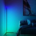 remote control neon affect floor corner lamp , RGB lamp, Tower slim lamp , all colors lamp , metal frame room lamp. 
