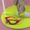 Protective Glasses Tearless BBQ Grilling Kitchen Goggles Eye Protector. 