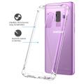 Samsung Galaxy S9 Plus Back Cover Transparent Soft Silicone Crystal Clear Case For Samsung Galaxy S9 Plus. 