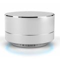 OPPPO N6 Minimalist Style Reflective Light Bluetooth Speaker - Silver. 