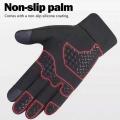TouchScreen Winter Gloves Anti-Sweat Zipper Breathable Game Gloves Cold Weather Warm Gloves Freezer Work Gloves Soft Flannel. 