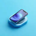 S5 Smart Sensor  ALL MOBILE SUPPORT Wireless Charger Stand by QC Qi 10W Fast Charging Holder in Pakistan. 