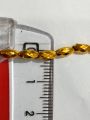 Beads for DIY Crafts. Golden Spacer Cut Cylinder (Jo) Plastic Beads. 6 Strings. Beads, For DIY Jewelry Making, Jewelry, Dress Accessories, Crafts, and Home Décor.. 