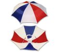 Hands-free umbrella. 
