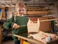 Wooden DIY Bird Feeder Kit, Bird House For Kids Learning Stanley ® Jr.. 