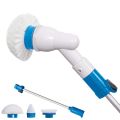 Electric Cleaning Brush Spin Scrubberm 360 Cordless Kitchen Bathroom Scrubber with 3 Replaceable Cleaning Shower Brush Heads. 