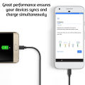 Android Charging Cable, Durable Micro USB Cord Fast Charging Sync Wire. 