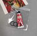 Transparent Jewellery packing bags with zipper close in different sizes 3"x 4" packs of 25 50 100 pcs. 