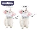Dog Cone Collar Adjustable Double Layer Dog Cone for Small Medium Large Dogs Prevent Licking Biting After Surgery Pet Recovery Collar Non-restrictive Pet Collar. 