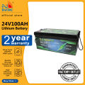 DongJin Battery 24V100Ah LiFePO4 Lithium Battery for Trolling Motor Boat Golf Cart RV Solar. 