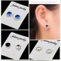 Acupressure Slimming Earrings Healthcare Weight Loss Stud Earring Healthy Stimulating Acupoints Gallstone Clip Magnetic Therapy. 