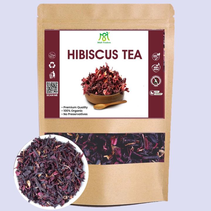 Organic Hibiscus Flowers Tea For Weight Loss | Dry Hibiscus Flowers for Hairs