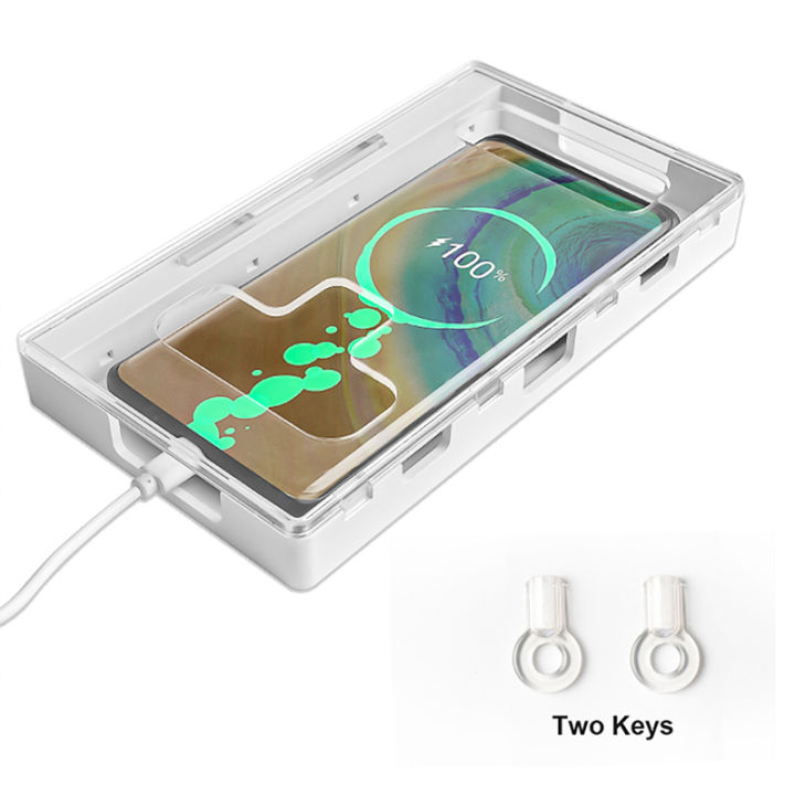 Mobile Phone Jail Timer Lock Box Safe Smartphone Storage Box Locking Container