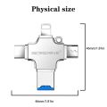 4 in 1 OTG Adapter Flash Drive for iPhone Card Reader 64GB 128GB 256GB to lightning to type USB-C to Micro USB for phone / PC. 