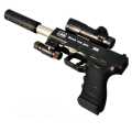 GLOCK TOY GUN BLACK AIRSOFT SPRING TOY BY AIRSOFT GUN Pakistan. 