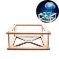 Hologram Watch 3D Hologram Smartphone Holographic Display Stands Projector Compatible with Smart Mobile Phone. 
