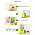 Stainless Steel Manual Vegetable Cutter Slicer Round Slicer Potato Cheese Chopper Blades Multifunctional Kitchen Gadgets Cutting Machine. 