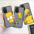 Bart Simpson Cartoon Homers Matte Case For Xiaomi Redmi Note 11S 8 Pro 12 5G 9S 13 Pro 8T 11Pro Plus 7 12S 10 13 9 Fundas Cover. 