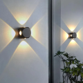 Outdoor & Indoor Wall Decoration Lights Waterproof Modern Facade Light Aluminum Ball Shape Wall Lighting LED Corridor Wall Lamp. 