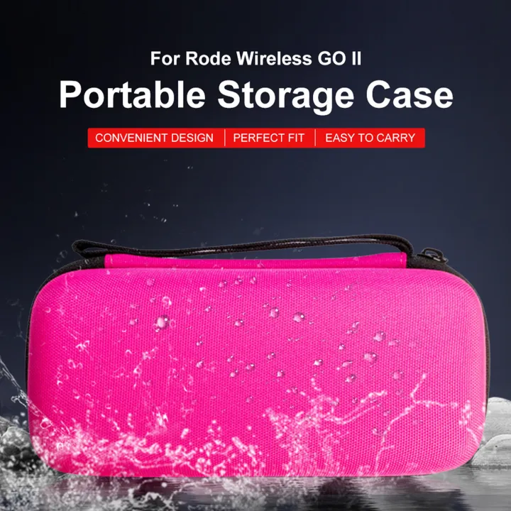 KOKKO%20Microphone%20Case%20Storage%20Bag%20Portable%20Shockproof%20Travel%20Organizer%20Compatible%20For%20Rode%20Wireless%20Go%20Ii%20Wireless%20Microphone%20-%20Image%202