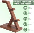 PS5 Headset Holder with 2 Controller Holders | Game controller Holder Wooden | Headphone Stand Gaming for PC Xbox One PS4 Headset Stand. 