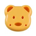 Party-Hut Cute Teddy Bear Shape Sandwich Cutter Bread Toast Pocket Cake Tool Pack of 1. 