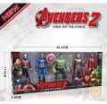 Pack Of 5 Avengers Action Figures Set With Accessories Included For Kids and Toddlers. 