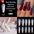 20pcs Best Quality Artificial Ballerina Full Cover Natural Nails. 