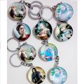 Ertugrul Ghazi Bey Turkish QAYI Glass Coated Shiny Key Chain. 