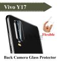 Vivo Y17 Full Black 9D Full Glue Tempered Glass And Camera Flexible Gorilla Glass 2 in 1 Combo. 