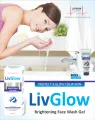 LIVGLOW Brightening Face Wash - 60ml - Unisex (Men & Women) For Brighter and Younger Look, Best & Original Face Wash. 