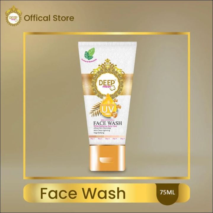 Deep Fresh Beauty Facewash - 75ml - Natural Moisturizer