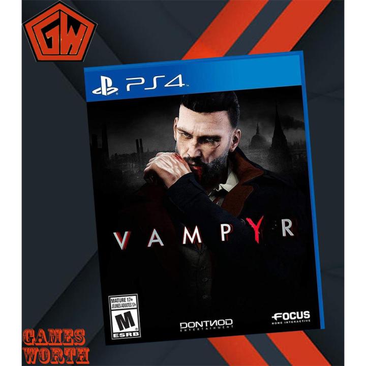 PLAYSTATION 4 DVD VAMPYR PS4 GAME