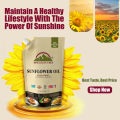 (100% Pure) Himalayan Chef Sunflower Oil - 1 Ltr | Unrefined Extra Virgin. 