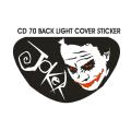 CD 70 back light cover sticker Pvc Sticker For Bikes,Cars,Laptop 0077. 