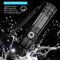 【Footprint】 L-839 The Most Powerful Flashlight 5 Modes USB Zoom LED Flashlight Xhp50 18650 Battery Best For Camping, Outdoor. 
