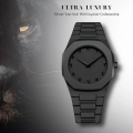 Bin-b Nautilus Watch for Men Stainless Steel Strap Quartz Watch Business and Ultra Thin Style Multiple Colors. 